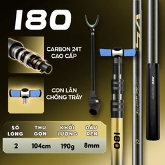 Gác cần câu đài V5 Rice Fishing KK-66 chống cần Tổng Hợp Carbon 24T