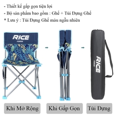 Ghế câu cá dã ngoại KK-7 Hạ Bích Rice Fishing