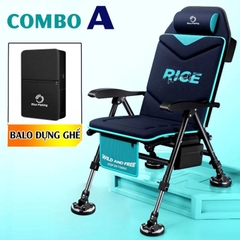 Ghế Săn Hàng KK-52 Rice Fishing trọng lượng nhẹ dễ dàng điều chỉnh tư thế