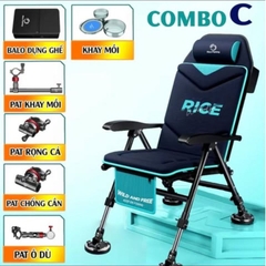 Ghế Săn Hàng KK-52 Rice Fishing trọng lượng nhẹ dễ dàng điều chỉnh tư thế