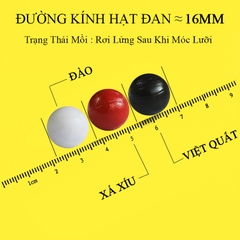 Hạt Đan Câu Trắm Đen, Mồi giả mềm MT-11 Rice Fishing