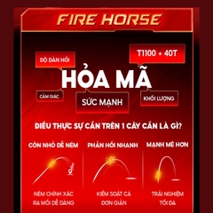Cần Câu Hoả Mã CC-48 Cao Cấp Bản Kỷ Niệm