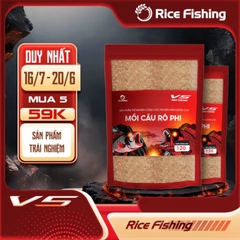 Mồi câu Rô Phi V5 MT-18 Rice Fishing hương vị tanh (Sản Phẩm Trải Nghiệm)