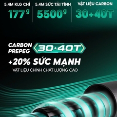 Cần Câu Ngư Điếu 5000 Thế Hệ 2 CC-50 Săn Hàng Hạng Nhẹ