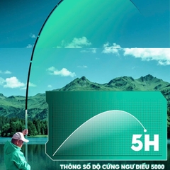 Cần Câu Ngư Điếu 5000 Thế Hệ 2 CC-50 Săn Hàng Hạng Nhẹ