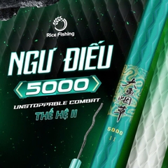 Cần Câu Ngư Điếu 5000 Thế Hệ 2 CC-50 Săn Hàng Hạng Nhẹ