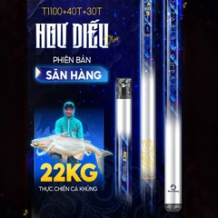 Cần câu săn hàng Rice Fishing Ngư Điếu Plus Xanh Bản Nặng
