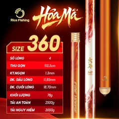 Cần Câu Hoả Mã CC-48 Cao Cấp Bản Kỷ Niệm