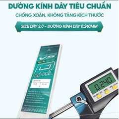 Thẻo buộc sẵn Rô Phi V5 LC-30 dây Fluorocarbon Rice Fishing cải tiến