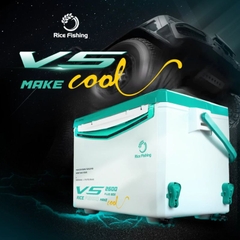 Thùng câu đài V5 Plus Box KK-69 26L Rice Fishing nâng cấp