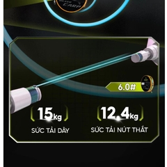 Trục câu đài V5 Silver Carp DC-22 Rice Fishing không nút thắt chuyên câu cá lớn