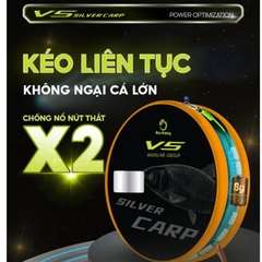 Trục câu đài V5 Silver Carp DC-22 Rice Fishing không nút thắt chuyên câu cá lớn