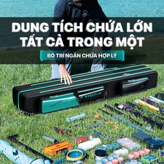 Túi Đựng Cần Câu Đài TC-23 RICE FISHING chống thấm nước Siêu Bền