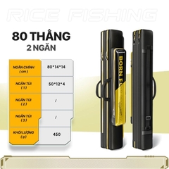 Túi Đựng Cần Câu Đài TC-23 RICE FISHING chống thấm nước Siêu Bền