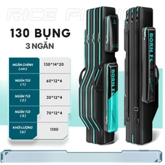 Túi Đựng Cần Câu Đài TC-23 RICE FISHING chống thấm nước Siêu Bền