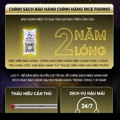 Cần Câu Đài V5 CC-40 3,5H Thế hệ 3 Rice Fishing Carbon 30T & 40T Phiên Bản Mới 2025