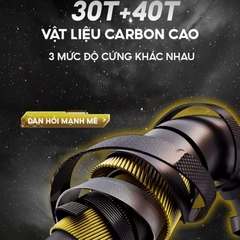 Cần Câu Đài V5 CC-40 3,5H Thế hệ 3 Rice Fishing Carbon 30T & 40T Phiên Bản Mới 2025