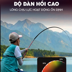 Cần Câu Cá Lớn V5 Plus Big Fish CC-52 Rice Fishing