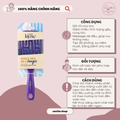 [LADY JAYNE] Lược gỡ rối, massage da đầu size lớn Flexi Glide Detangling Brush Large