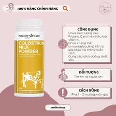 [HEALTHY CARE] Sữa bò non Colostrum Powder 300g