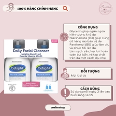 [CETAPHIL] Sữa rửa mặt dịu lành Gentle Skin Cleanser