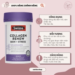 [SWISSE] Bột bổ sung Collagen Renew 120g