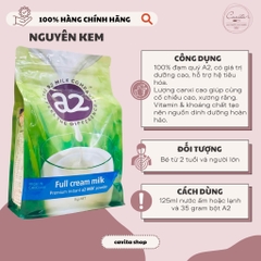 [A2] Sữa bột nguyên kem A2 Úc 1kg