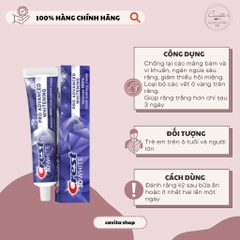 [CREST] Kem đánh răng Crest 3D White Advanced Tripple Whitening