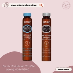 [HASK] Dầu dưỡng tóc Argan & Keratin 18ml