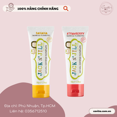 [JACK N' JILL] Kem đánh răng cho bé 50g - Natural Certified Toothpaste