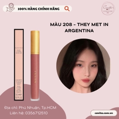 Son Gucci Kem Lì Son Kem Gucci Rouge Liquid Matte Lip Colour màu 208