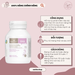 [BIOISLAND] Viên bổ sung DHA cho mẹ bầu, sau sinh 60 viên