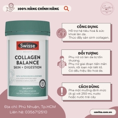 [SWISSE] Bột bổ sung Collagen Balance 120g