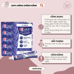 [CREST] Kem đánh răng Crest 3D White Advanced Tripple Whitening