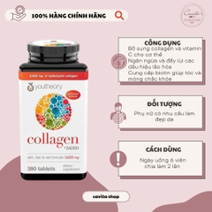 [YOUTHEORY] Viên uống Collagen Type 1 2 & 3 390 viên