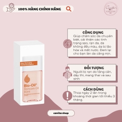 [BIO-OIL] Tinh dầu trị rạn da, mờ sẹo Bio Oil