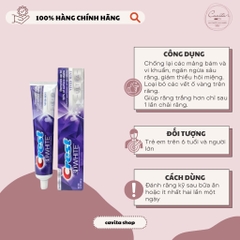 [CREST] Kem đánh răng Crest 3D WHITE ULTRA