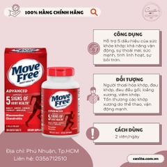 [MOVE FREE] Viên uống bổ khớp 200 viên
