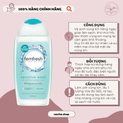 [FEMFRESH] Dung dịch vệ sinh phụ nữ