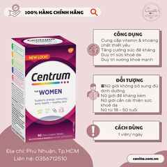 [CENTRUM] Vitamin tổng hợp