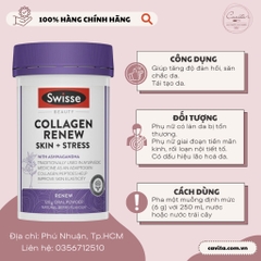 [SWISSE] Bột bổ sung Collagen Renew 120g