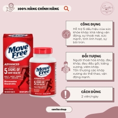 [MOVE FREE] Viên uống bổ khớp 200 viên
