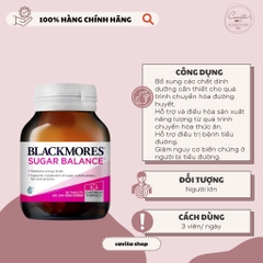 [BLACKMORES] Viên uống Cân Bằng Đường Huyết Sugar Balance 90 viên