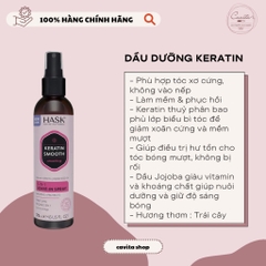 [HASK] Xịt dưỡng tóc Argan Oil & Keratin Protein