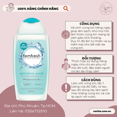 [FEMFRESH] Dung dịch vệ sinh phụ nữ