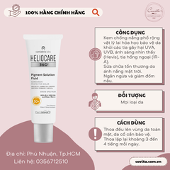 [HELIOCARE] Kem chống nắng Pigment Solution Fluid