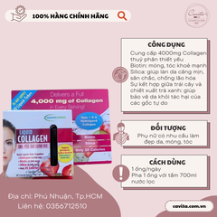 [APPLIED-NUTRITION] Collagen Nước dạng ống Liquid Collagen Skin Revitalization 4.000mg 30 ống