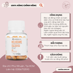 [HELIOCARE] Viên uống chống nắng Heliocare Oral 60 viên