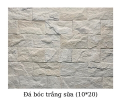 ĐÁ BÓC TRẮNG SỮA 10x20