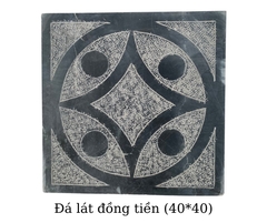 Đá lát đồng tiền (40x40)